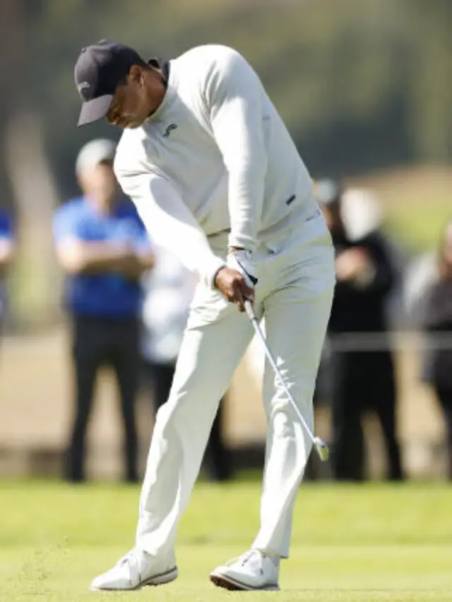 Tiger Woods Battles Back Spasms and Rust in Opening Round at Genesis Invitational