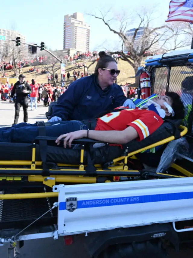 Celebration turns tragedy! Shooting near KC Chiefs parade kills 1, injures 21. Motive unknown, 3 suspects in custody. Mayor heartbroken, President urges gun control. Prayers for victims as investigation continues.